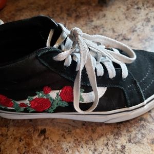 Red rose vans